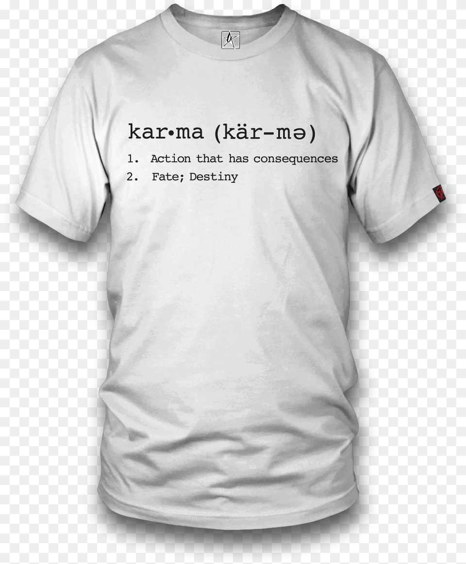 Karma Definition Tshirt Mario Bros Boo Shirt, Clothing, T-shirt Png