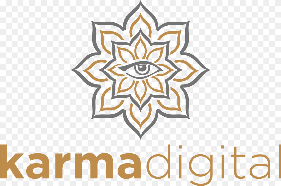 Karma Digital, Symbol, Emblem, Logo, Person Free Png Download