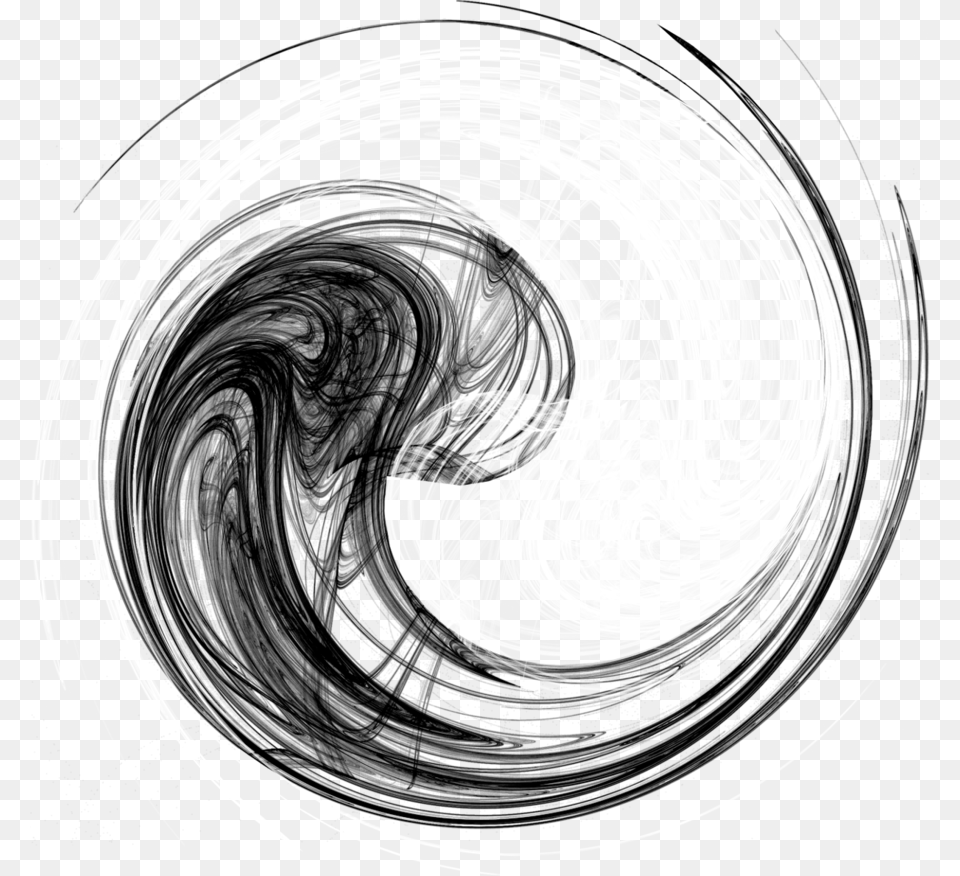 Karma Drawing Yin Yang Yin E Yang Art, Nature, Night, Outdoors, Water Png