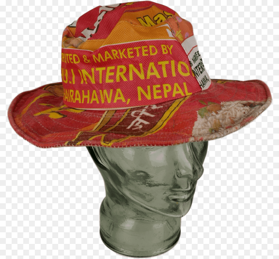 Karma Gear Recycled Rice Sack Hat Cowboy Hat, Clothing, Sun Hat, Adult, Female Free Transparent Png