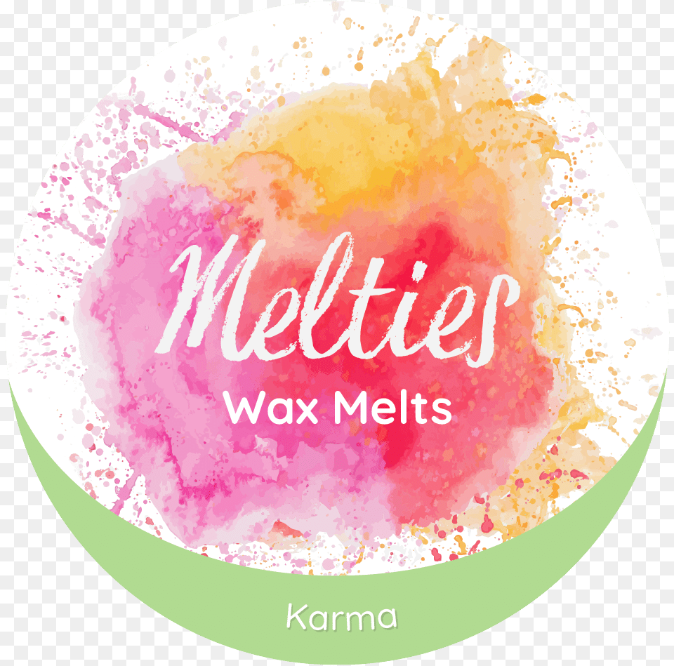 Karma Scented Wax Melt Calligraphy, Plate, Face, Head, Person Png Image