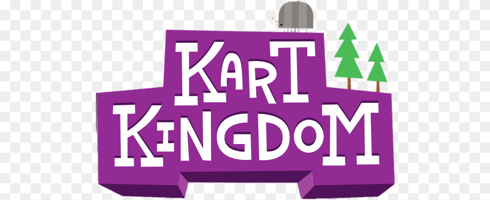 Kart Kingdom Logo Kart Kingdom Logo, Purple, Text, Symbol Free Transparent Png