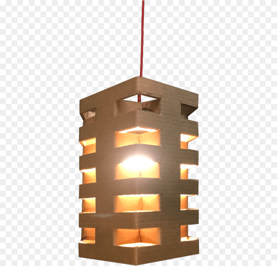 Kartent Cardboard Retro Hanging Lamp Lights, Architecture, Building, Chandelier Free Transparent Png