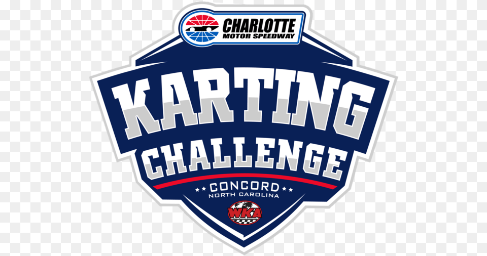 Kartingchallengetrans Charlotte Motor Speedway, Badge, Logo, Symbol, Sticker Png