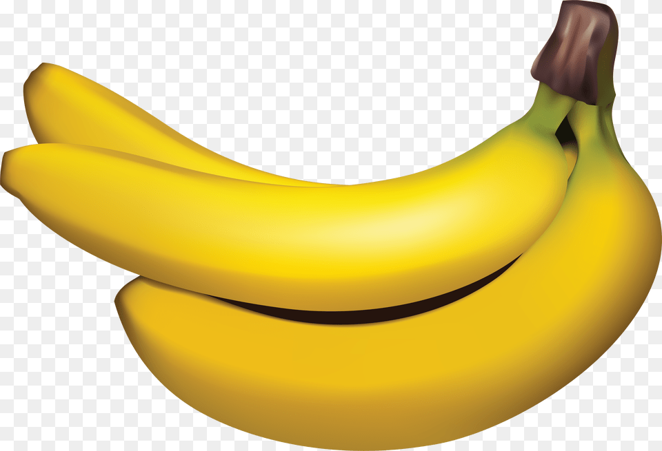 Kartinki Banan Na Prozrachnom Fone, Banana, Food, Fruit, Plant Png