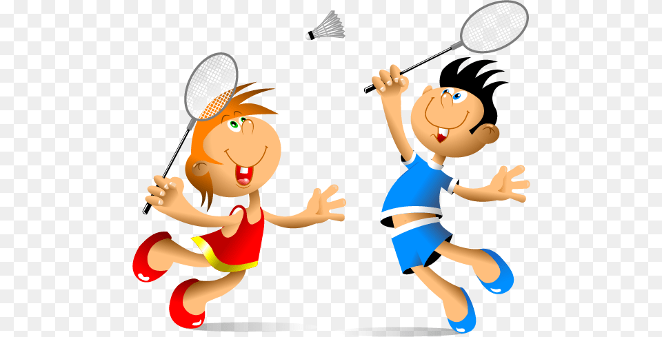 Kartinki Po Zaprosu Badminton Risunki Badminton, Person, Sport, Baby, Face Free Png Download