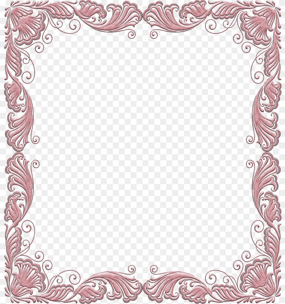 Kartinki Ramki Krasivie Dlya Teksta Pink Christmas Frame Transparent, Art, Floral Design, Graphics, Pattern Png