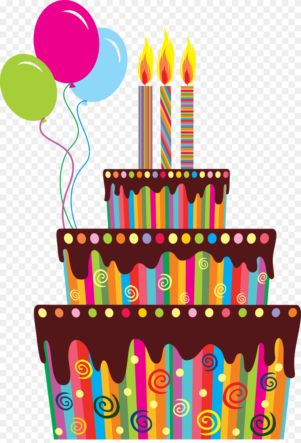 Kartinki S Dnem Rozhdeniya Na Prozrachnom Fone Happy Birthday Cake Background, Birthday Cake, Cream, Dessert, Food Free Transparent Png