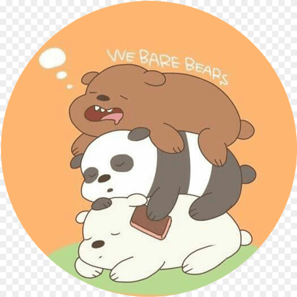 Kartun We Bare Bears, Animal, Bear, Mammal, Wildlife Free Png Download