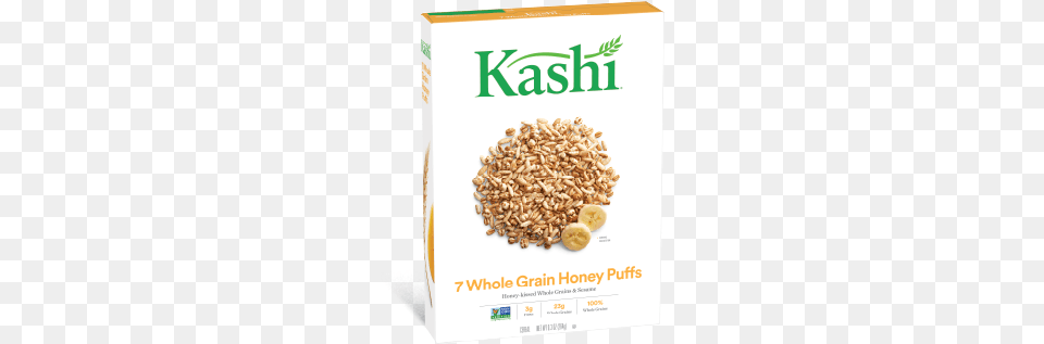 Kashi 7 Whole Grain Honey Puffs Cereal Kashi Honey Puffs, Food, Produce, Breakfast Free Transparent Png