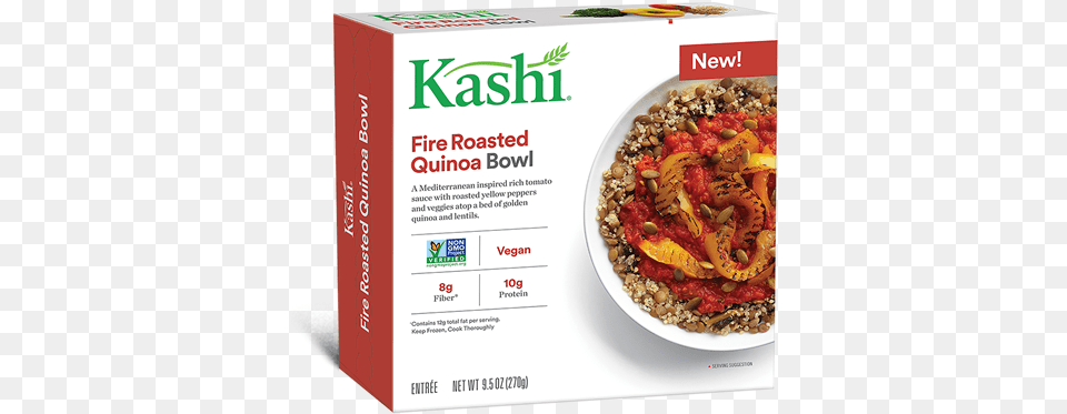 Kashi Fire Roasted Quinoa Bowl Kashi Bowl, Advertisement, Food Free Transparent Png