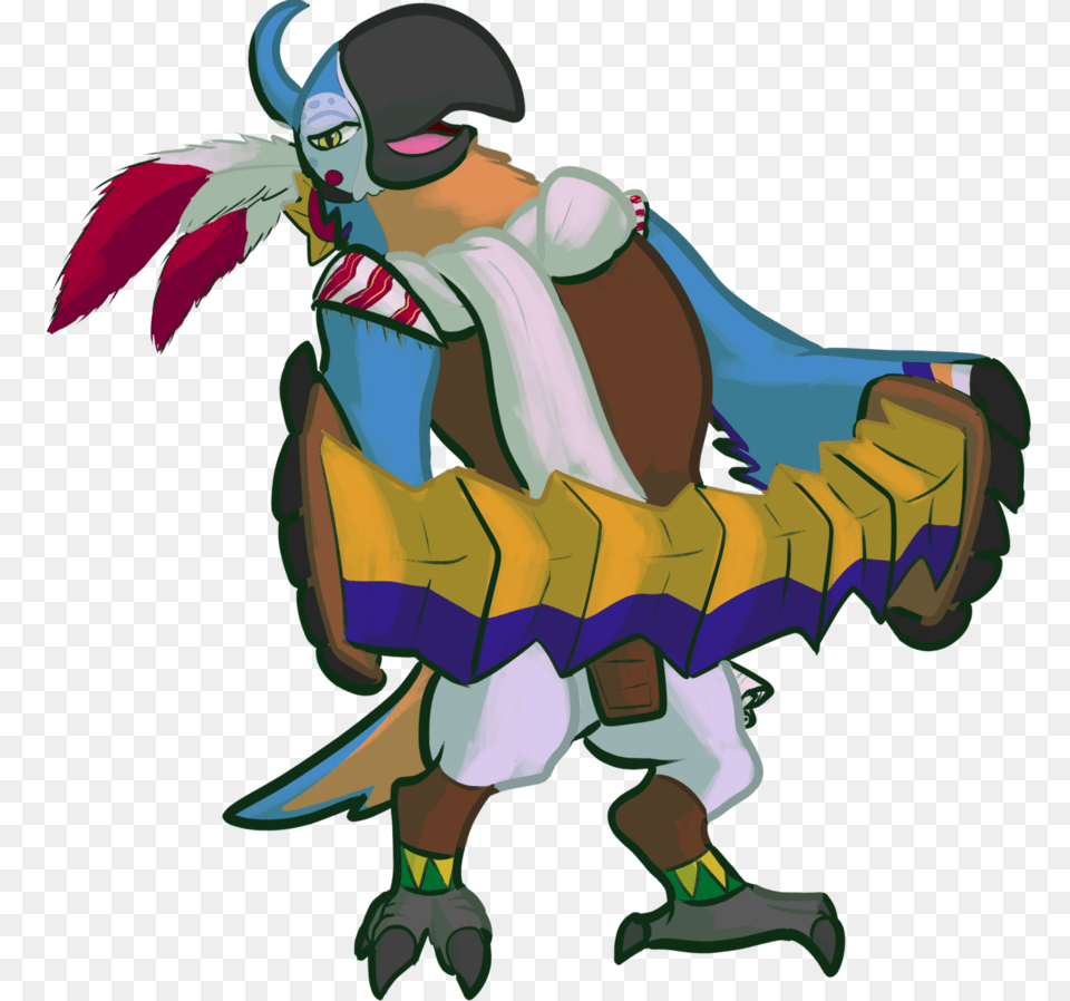Kass By Doctornuclear Bird Zelda Breath Of The Wild, Baby, Cape, Clothing, Person Free Transparent Png