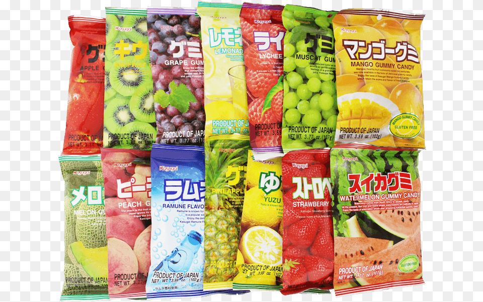 Kasugai Japanese Fruit Gummy, Food, Plant, Produce, Apple Free Transparent Png