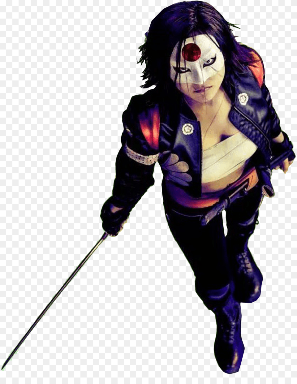 Katana Of Japan Katana Dc And Harley Quinn, Person, Clothing, Costume, Adult Free Transparent Png