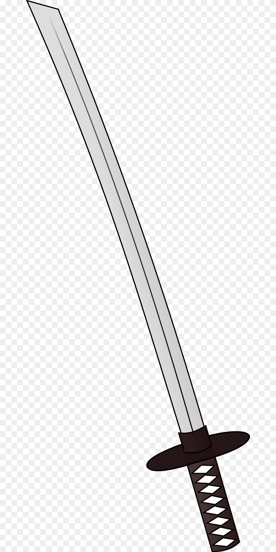 Katana Sword Clipart, Weapon, Blade, Dagger, Knife Png Image