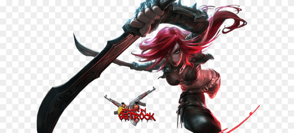 Katarina League Of Legends Render, Adult, Female, Person, Woman Free Png