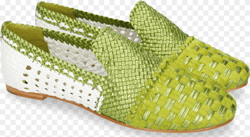 Kate 24 Woven Satin Greenery Shoe, Clothing, Footwear, Sandal Free Transparent Png
