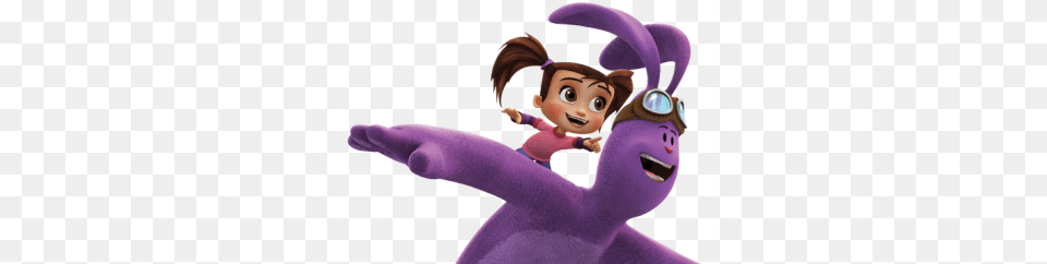 Kate Amp Mim Mim Kate39s Wish Penguin Young Readers Level, Purple, Baby, Cartoon, Person Free Png Download