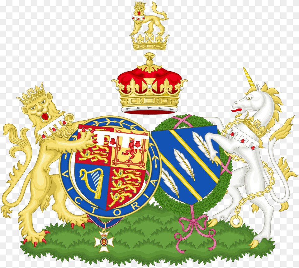 Kate And William Coat Of Arms, Accessories, Emblem, Symbol, Jewelry Png Image
