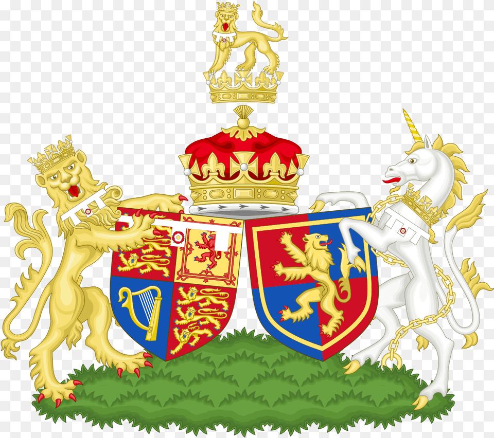 Kate And William Coat Of Arms, Emblem, Symbol, Animal, Horse Png Image
