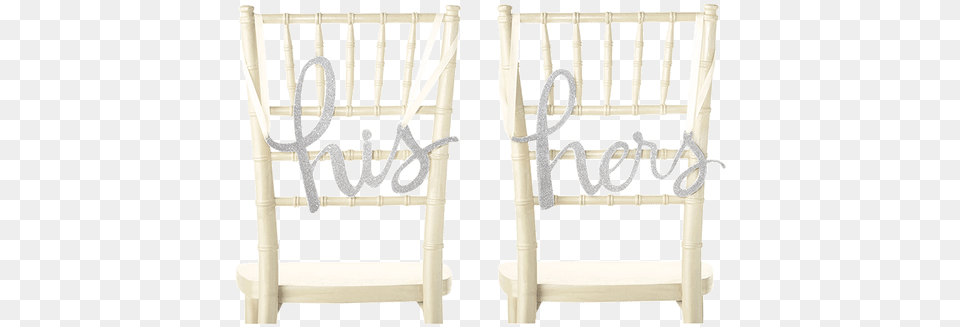 Kate Spade His Hers Chair Signs, Furniture, Gate, Bed Free Png