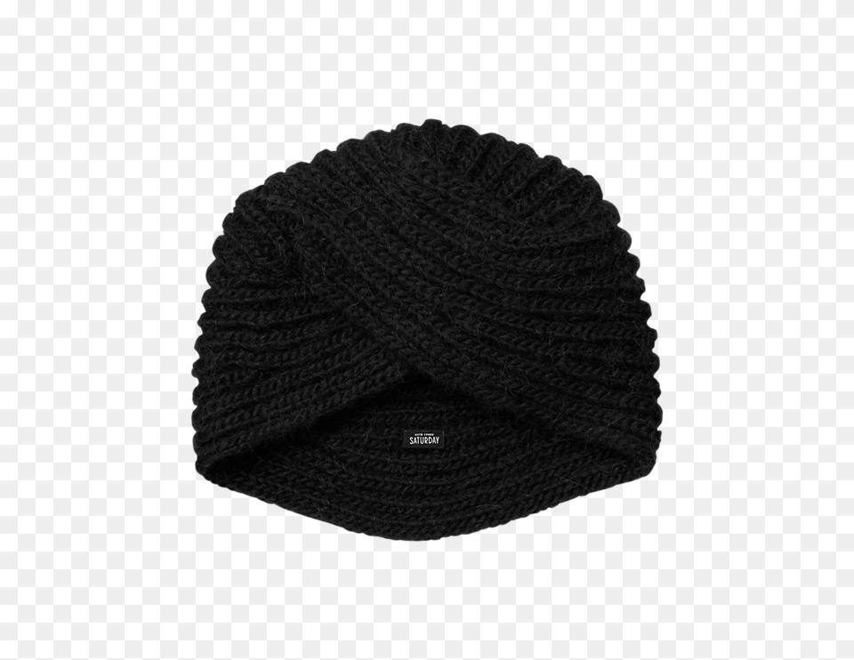 Kate Spade Saturday Knit Turban In Black Inspiration, Beanie, Cap, Clothing, Hat Free Transparent Png