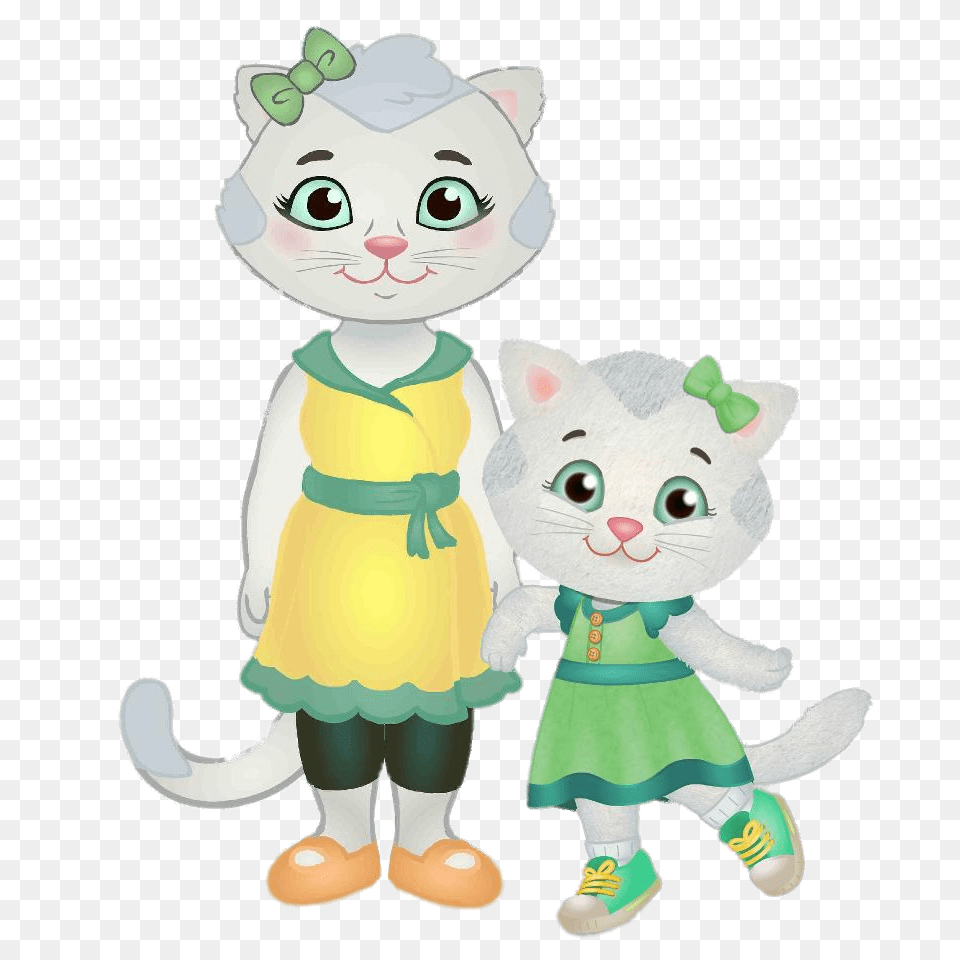Katerina Kittycat And Her Mum, Toy, Baby, Face, Head Free Transparent Png