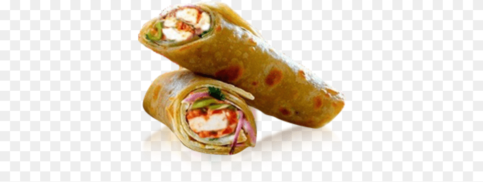 Kathi Rolls Veg Kathi Roll, Food, Sandwich Wrap, Bread, Burger Free Transparent Png
