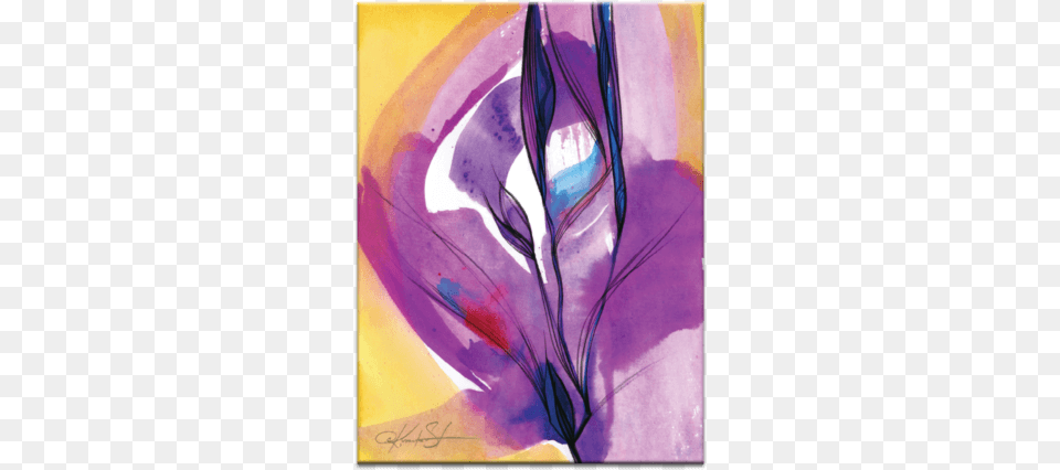 Kathy Morton Stanion Organic Abstract Artist Lane Organic Abstract 104 By Kathy Morton Stanion, Art, Modern Art, Purple, Painting Png