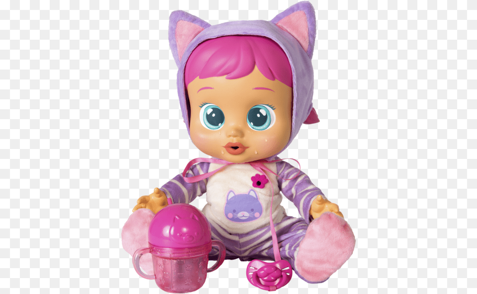 Katie Cry Babies Cry Baby, Doll, Toy, Face, Head Free Png Download