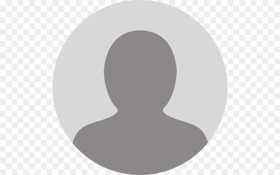Katie Notopoulos Katienotopoulos I Write About Tech Round Profile Image Placeholder, Silhouette, Disk Free Png