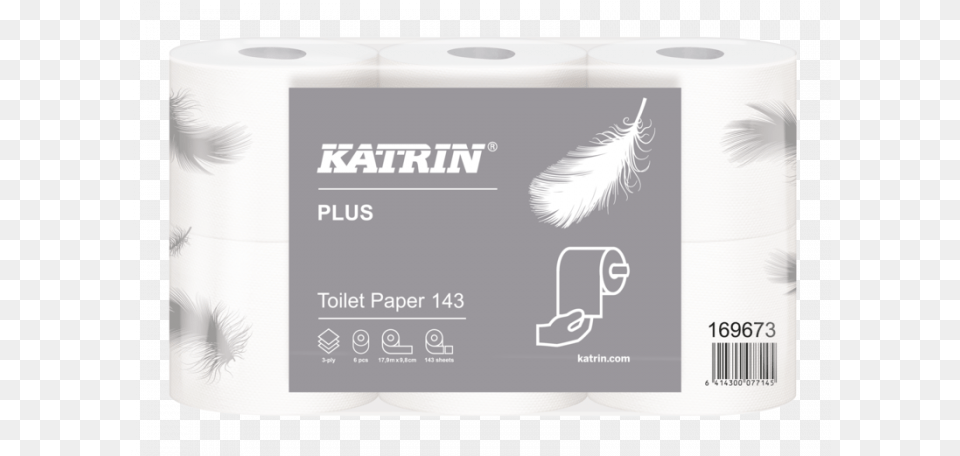 Katrin Luxury 3 Ply Embossed Toilet Rolls Katrin Plus, Paper, Towel, Paper Towel, Tissue Free Png Download