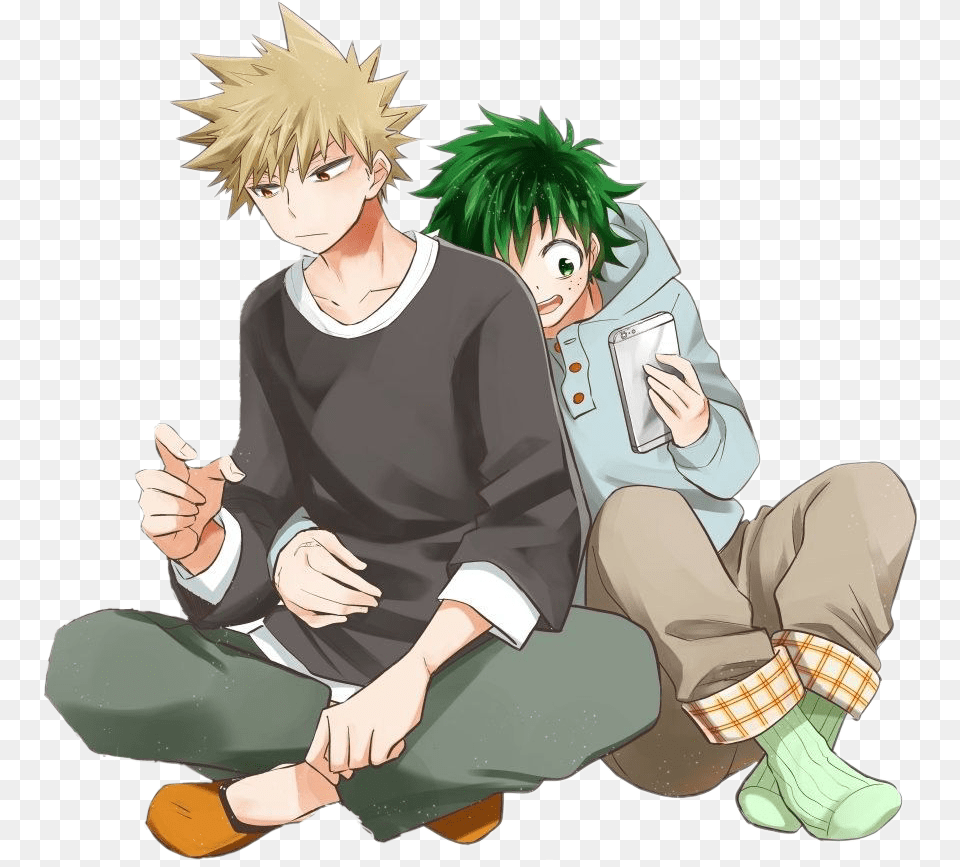 Katsudeku Kachan Deku Katsuki Bakugou Izuku Midoriya Katsuki And Deku, Publication, Book, Comics, Anime Free Png