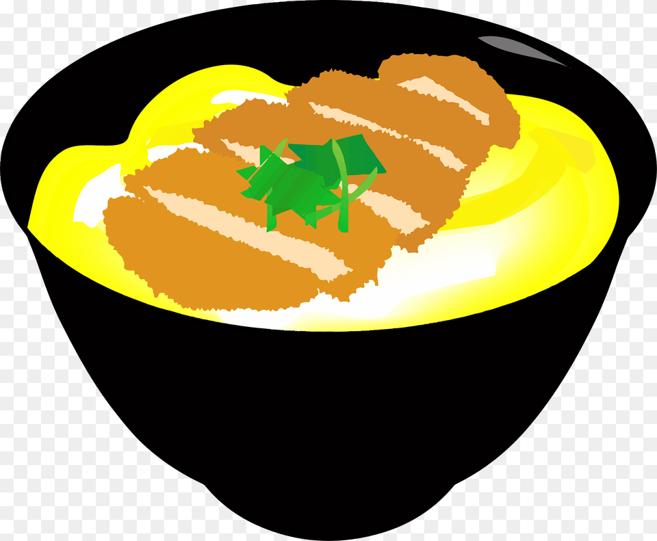 Katsudon Food Clipart, Meal, Dish, Disk Free Png Download