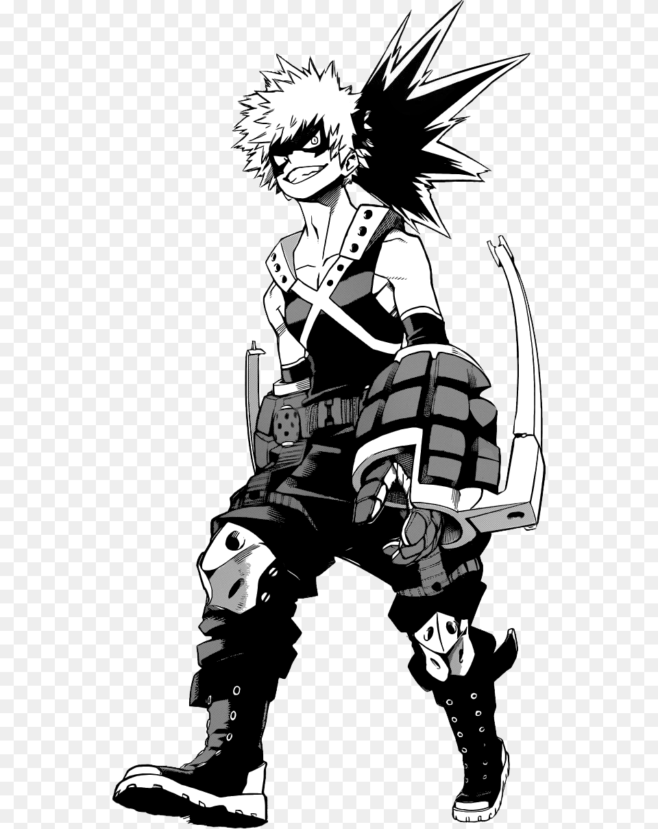 Katsuki Bakugo Full Body Hero Costume Boku No Hero Grenade, Book, Publication, Comics, Baby Png