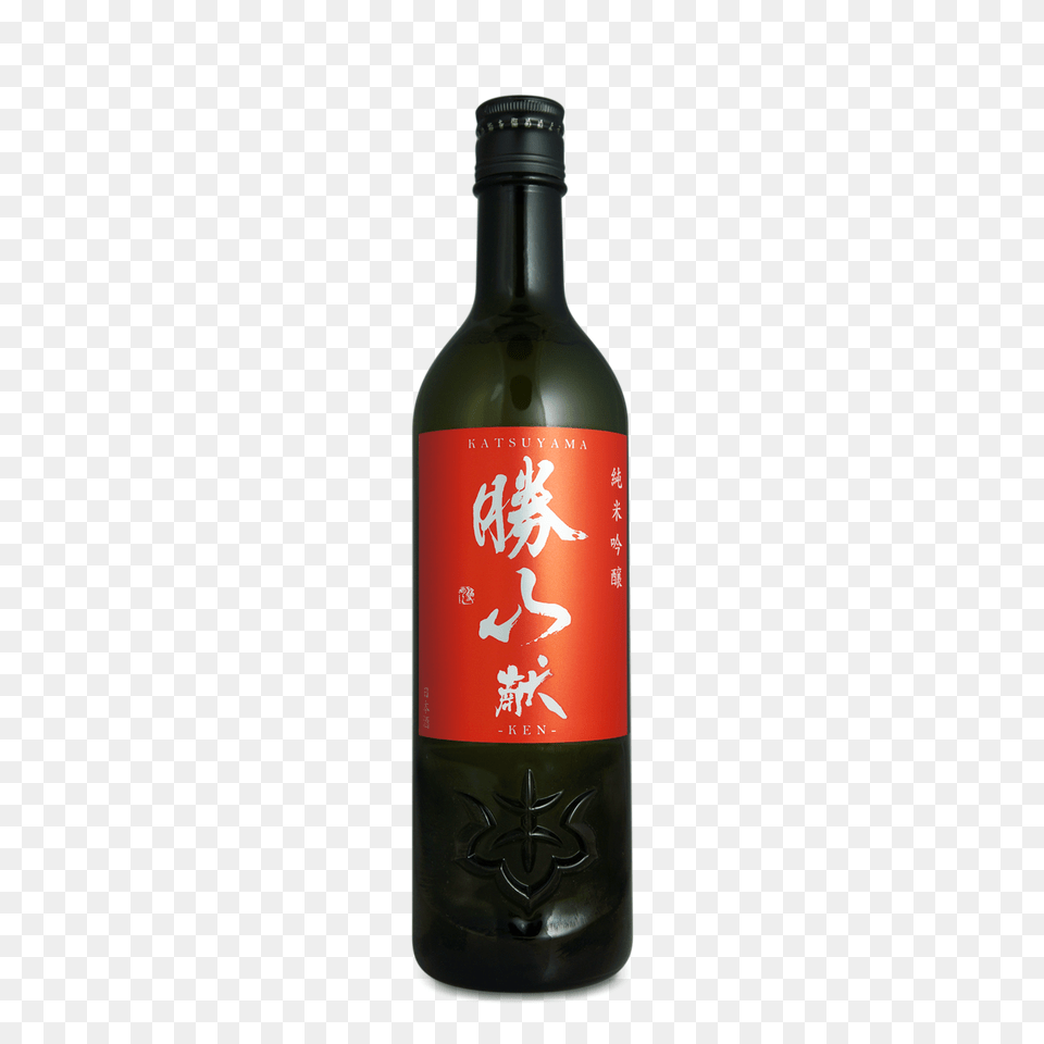 Katsuyama Ken Junmai Ginjo Sake Boutique, Alcohol, Beverage, Food, Ketchup Free Png