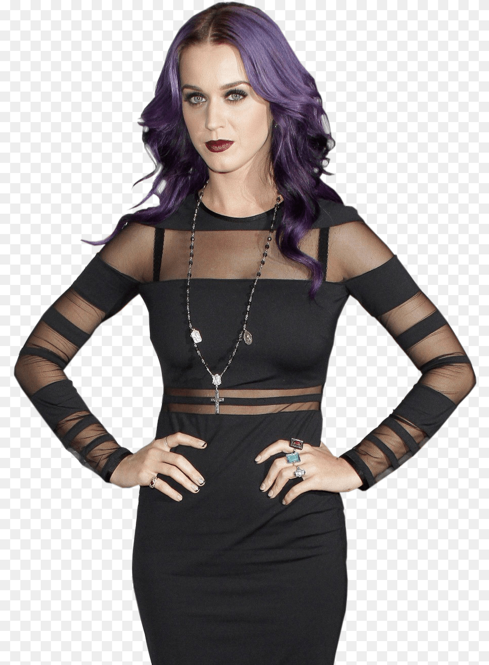 Katy Perry Dress, Accessories, Sleeve, Person, Necklace Free Png Download