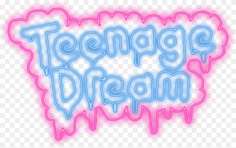 Katy Perry Logo Katy Perry Teenage Dream Logo, Sticker, Light, Text, Art Png