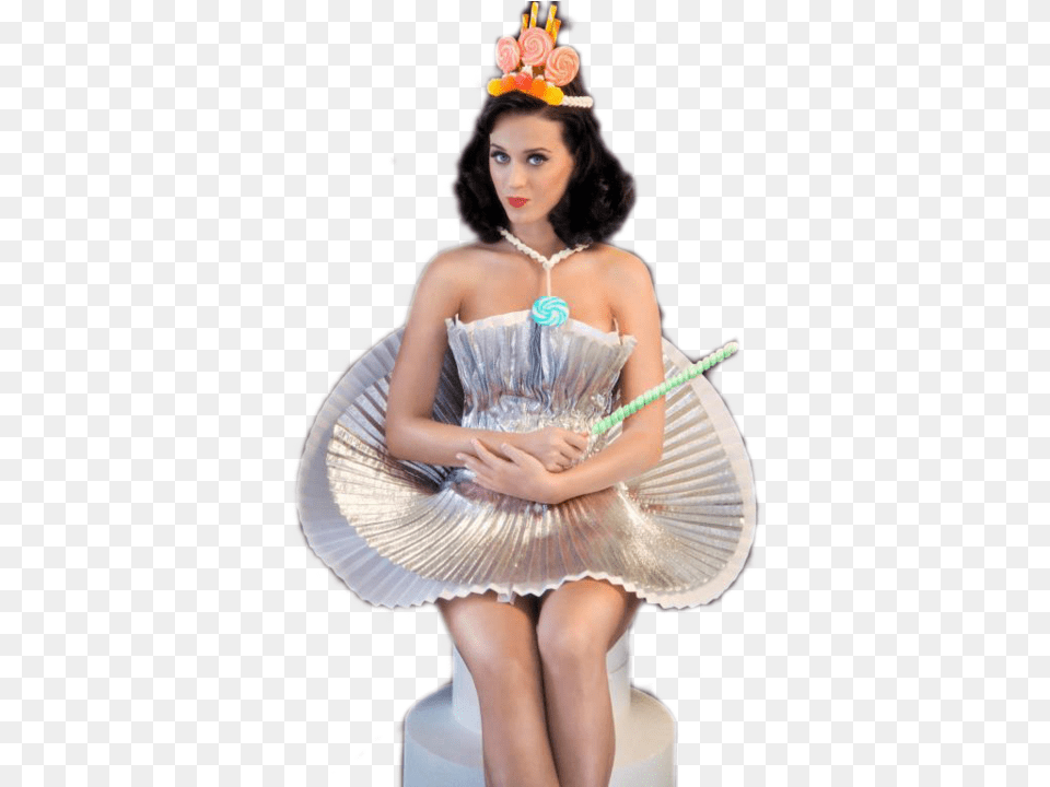 Katy Perry Teenage Dream The Complete Confection By Katy Perry Teenage Dream The Complete Confection Photoshoot, Clothing, Costume, Person, Adult Png Image