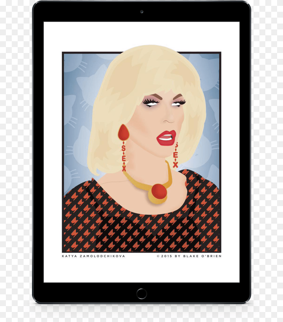 Katya Ipad Apple Ipad Family, Accessories, Person, Necklace, Jewelry Free Png