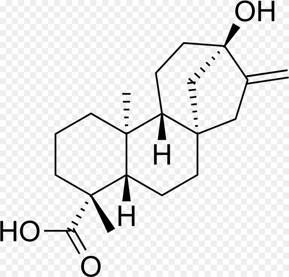 Kaurenoic Acid, Gray Free Png