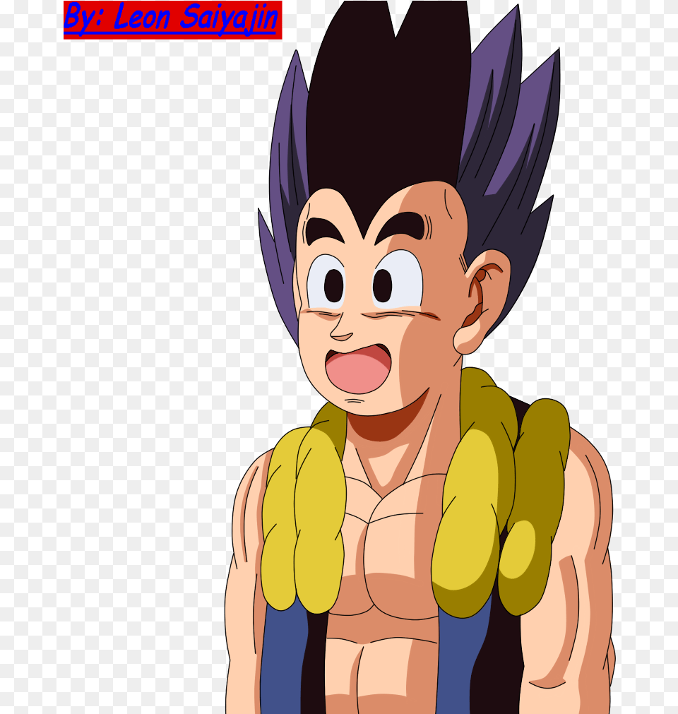 Kawai Gotenks Cartoon, Book, Comics, Publication, Baby Png