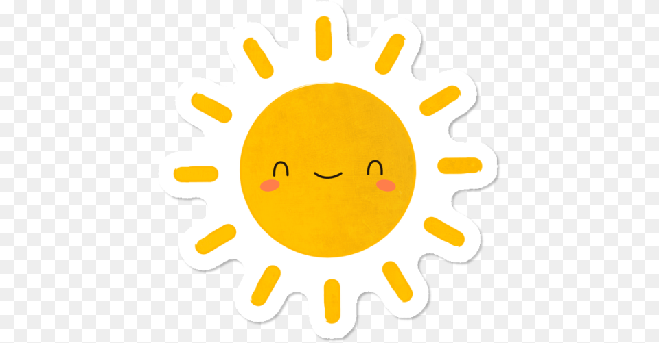 Kawaii And Cute Happy Sun Fantastic Four Pictogram, Outdoors, Nature, Sky Free Transparent Png