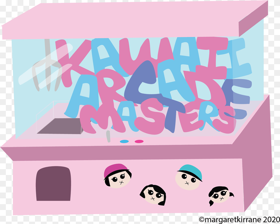 Kawaii Arcade Masters Youtube Logo Girly, Person, Face, Head, Baby Free Transparent Png