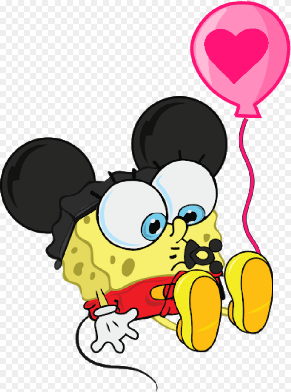 Kawaii Bobesponja Patrick Baby Spongebob, Balloon, Person, Face, Head Png