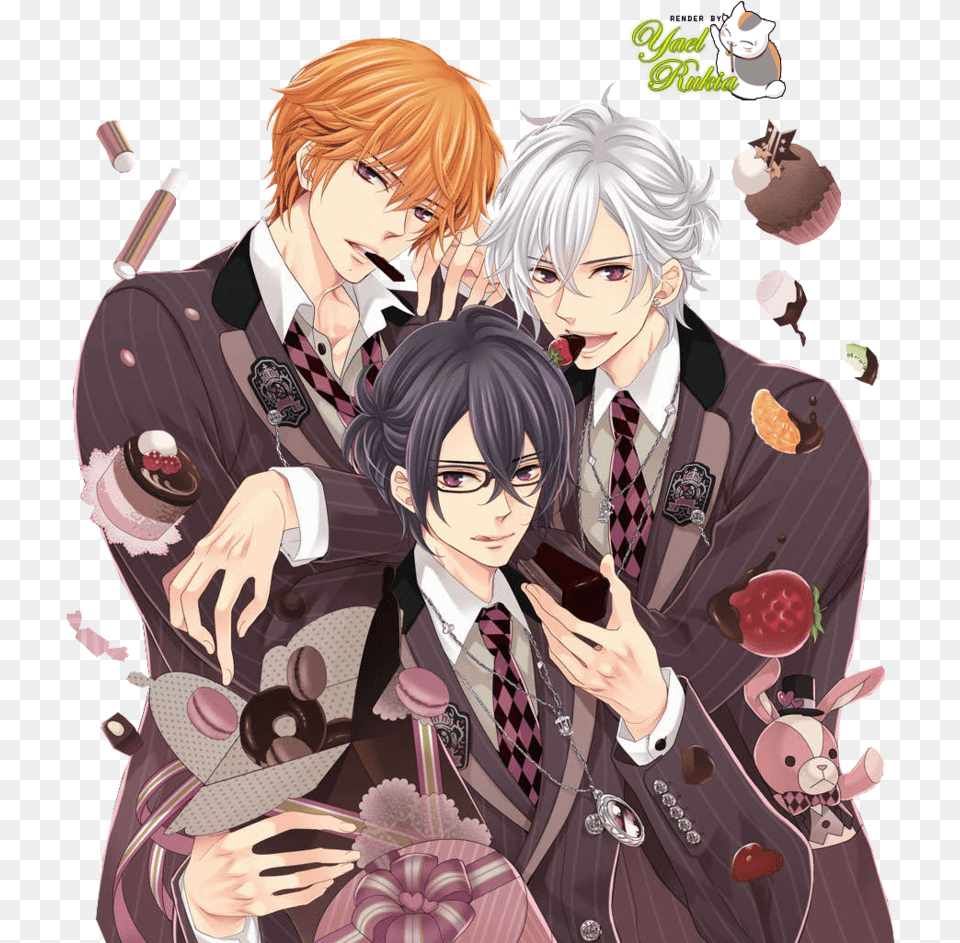 Kawaii Brothers Conflict Wallpaper Hd, Formal Wear, Publication, Book, Clothing Free Png