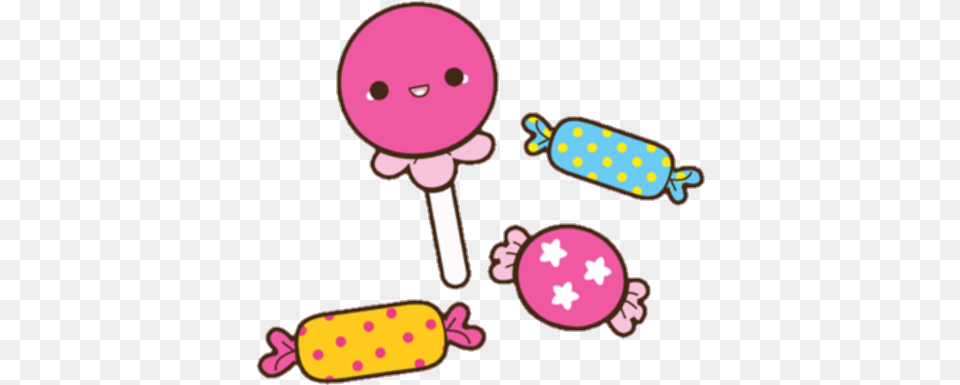 Kawaii Candy, Rattle, Toy, Food, Sweets Png Image