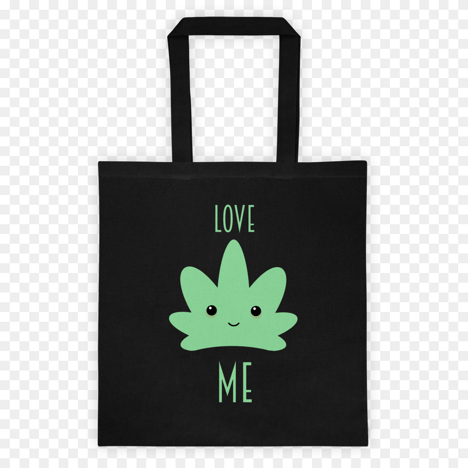 Kawaii Cannabis Stoner Shopping Bag Cute Weed Leaf Kush Love, Tote Bag, Accessories, Handbag, Shopping Bag Free Png