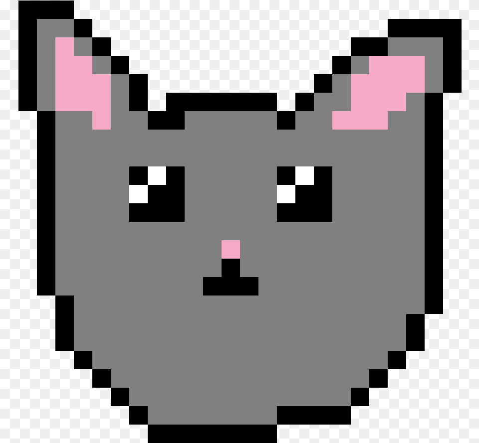 Kawaii Cat Headface Tamagotchi Pixel Art, First Aid, Animal, Mammal, Pet Free Transparent Png