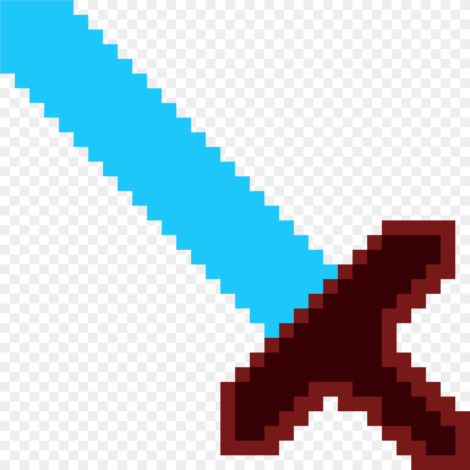 Kawaii Christmas Pixel Art Alpha Patterns Mustache, Sword, Weapon, Blade, Dagger Free Transparent Png